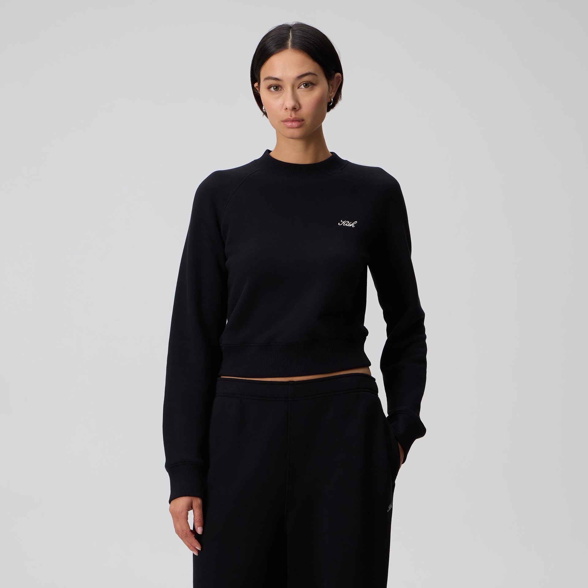 Kith Women Reese Crewneck - Black - PH