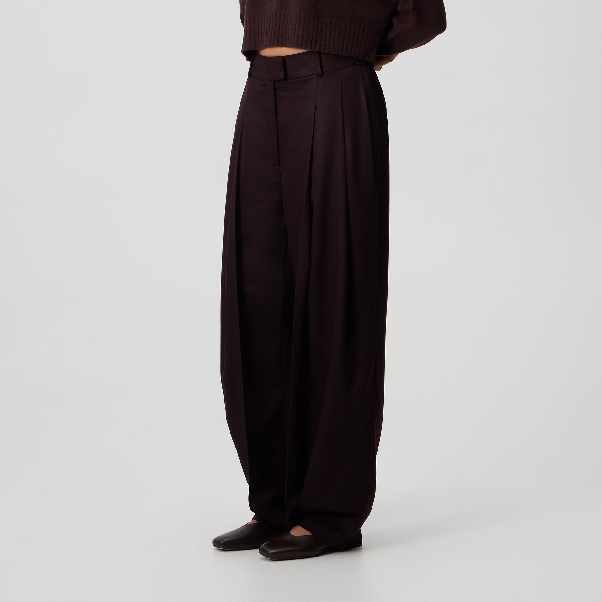Kith Women Kinsley Pleated Trouser - Incognito - PH