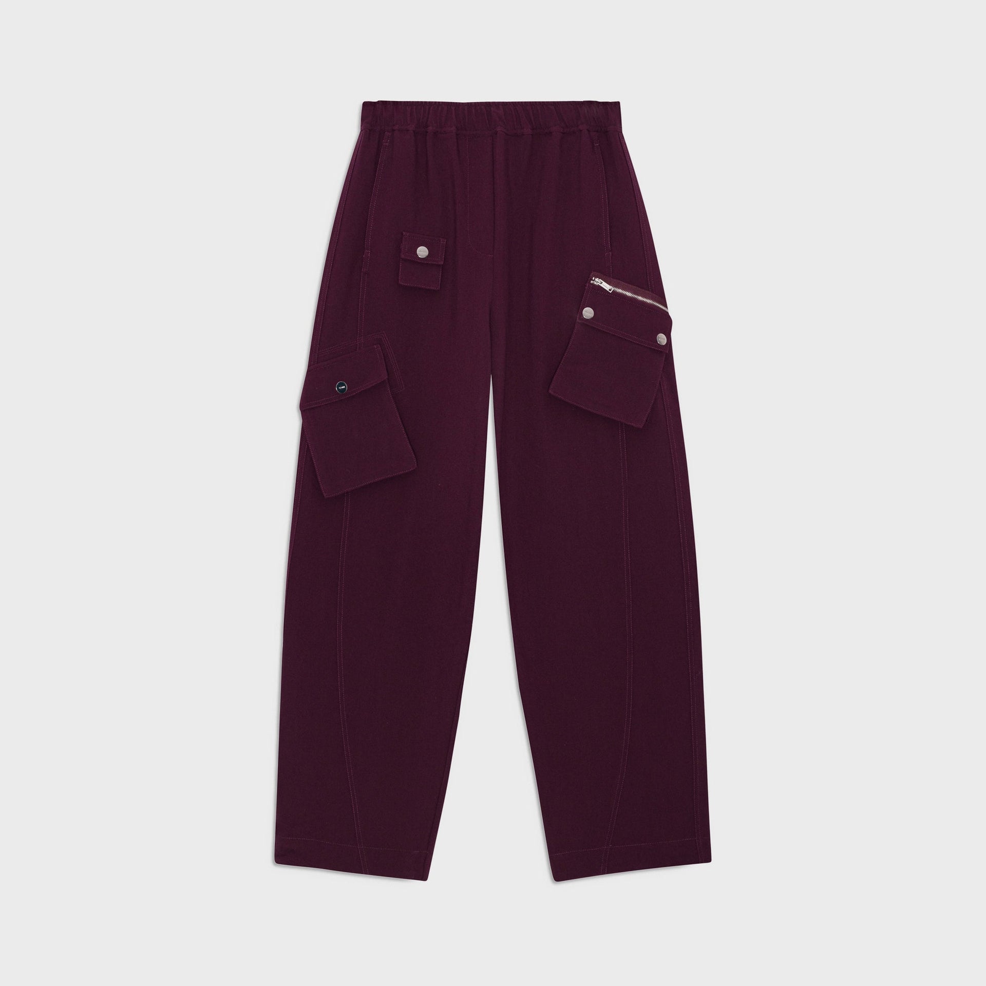 Ganni Future Twill Suiting Elasticated Pants - Port Royal