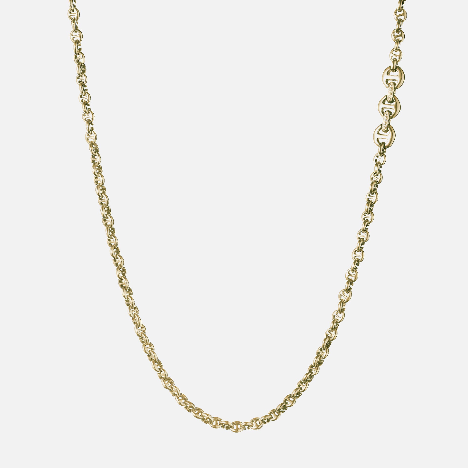 Hoorsenbuhs 5MM Open-Link Necklace - Yellow Gold