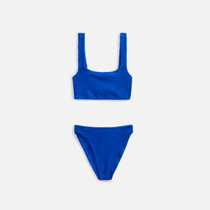 Colorful Peach Print Scoop Neck Bikini Top – Xandra Swimwear