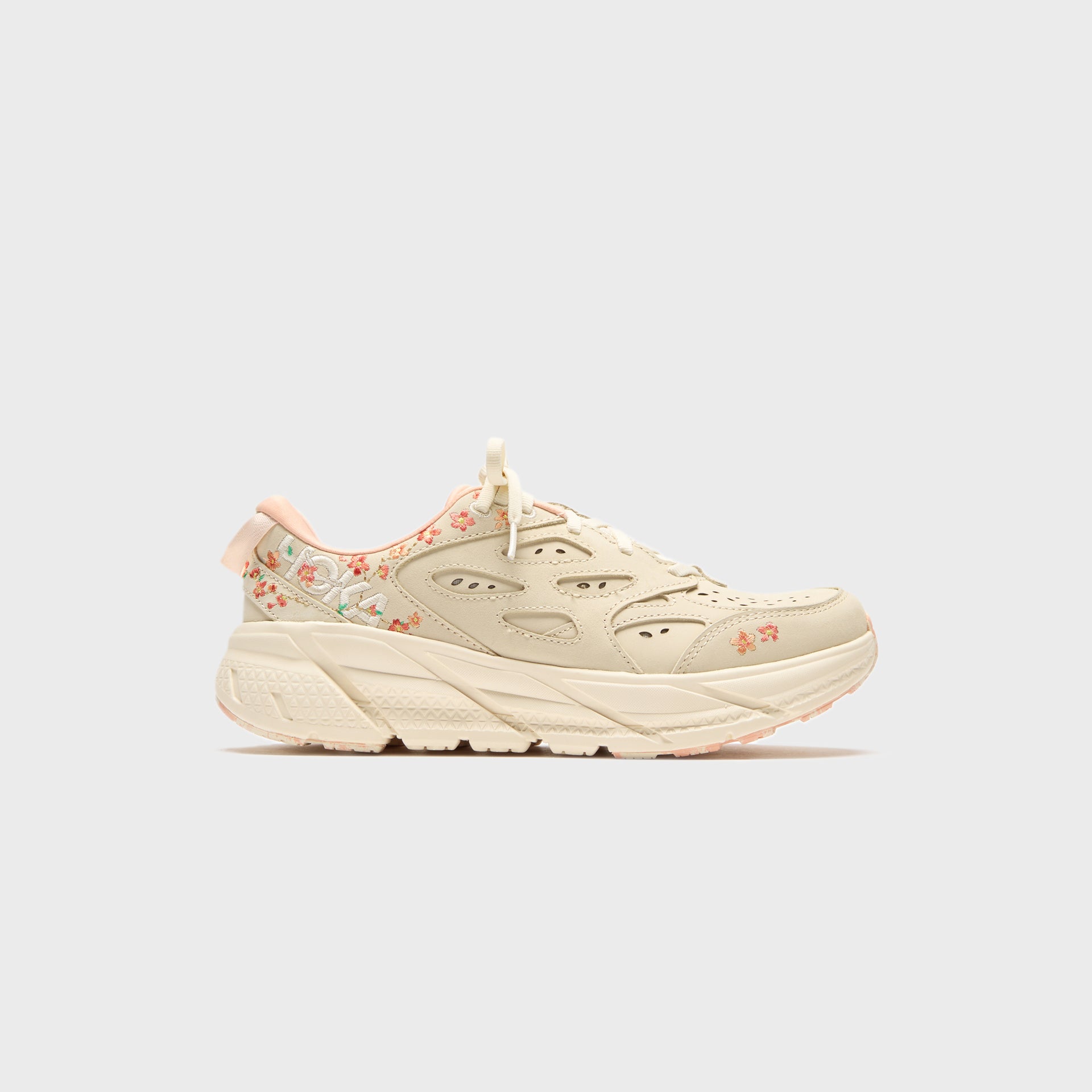 HOKA Vibrant Bloom Clifton L - Vanilla / Dry Clay