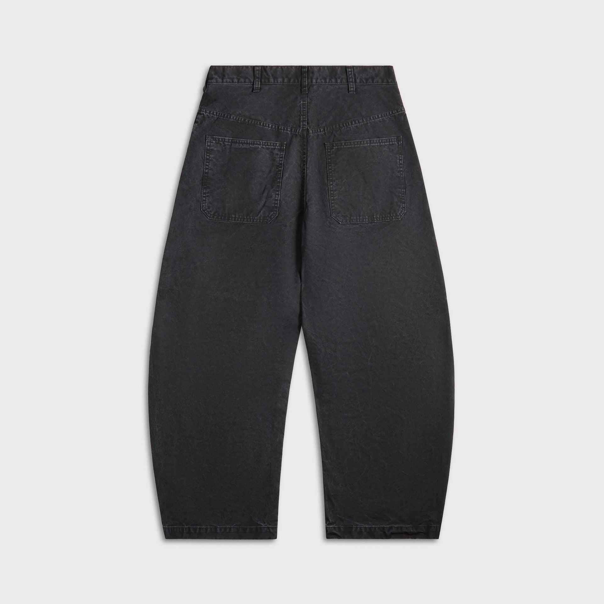 CDG Homme Cotton Oxford Wide Pants - Black
