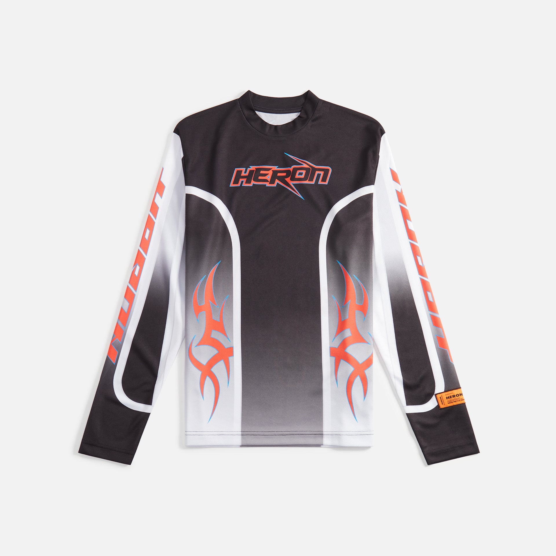 Heron Preston Dry Fit Long Sleeves Tee - Black