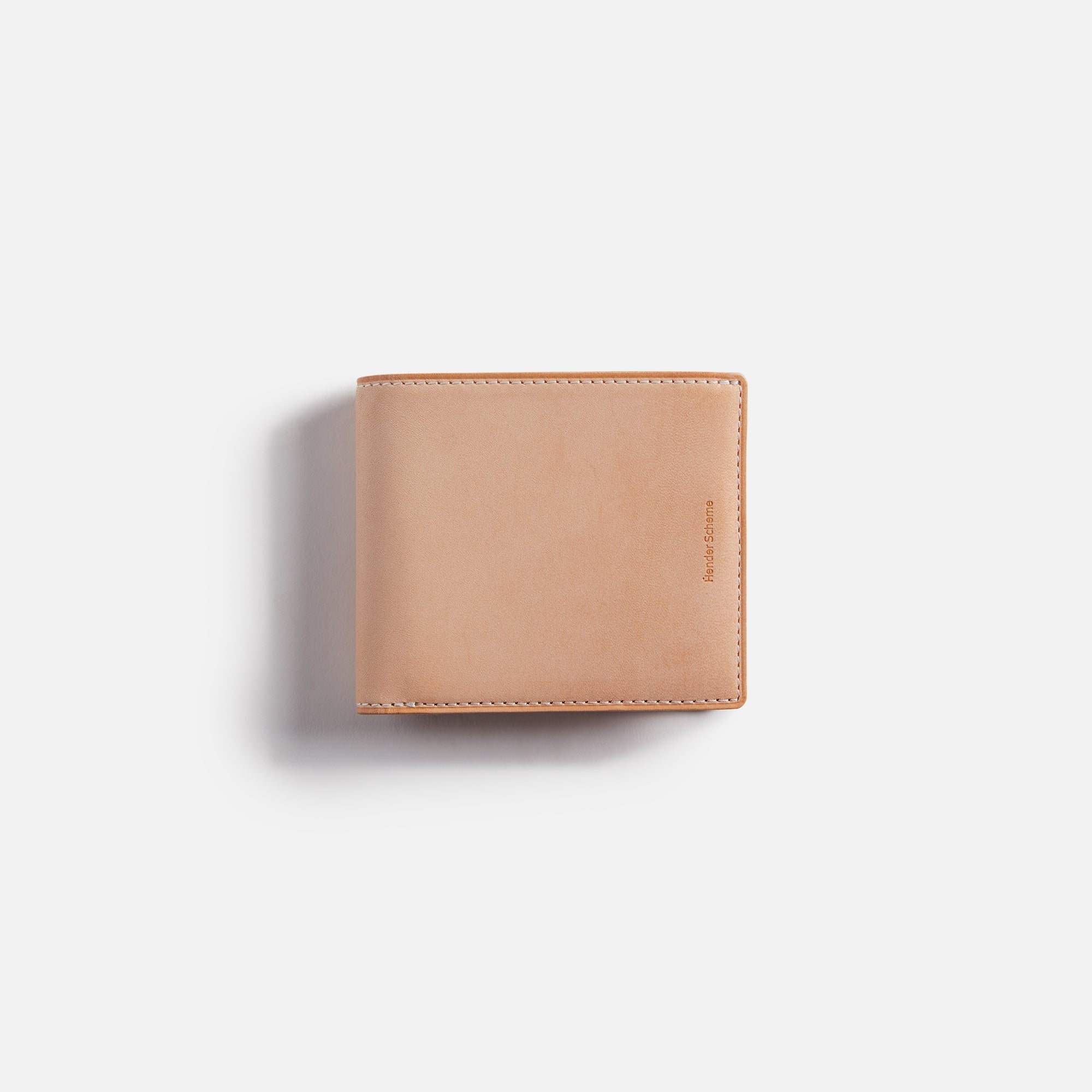 小物 Hender scheme half folded wallet natural Hender Scheme Half Folded Wallet - Natural – Kith