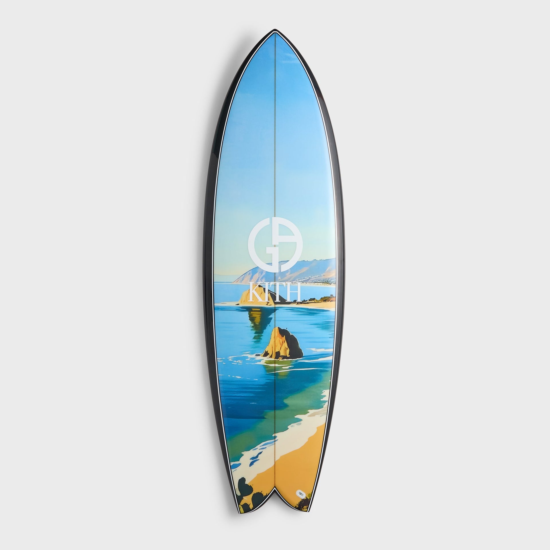Giorgio Armani & Kith Malibu Surfboard - Multi