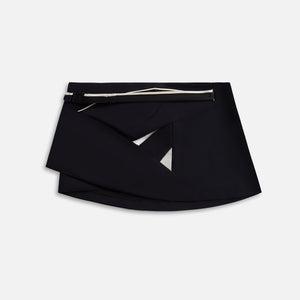 Hyein Seo Cinched Wrap Skirt - Black
