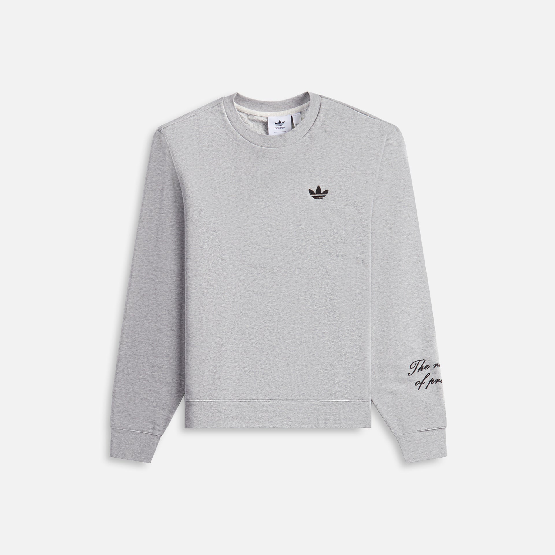 adidas Originals by Wales Bonner Crewneck - Heather Grey
