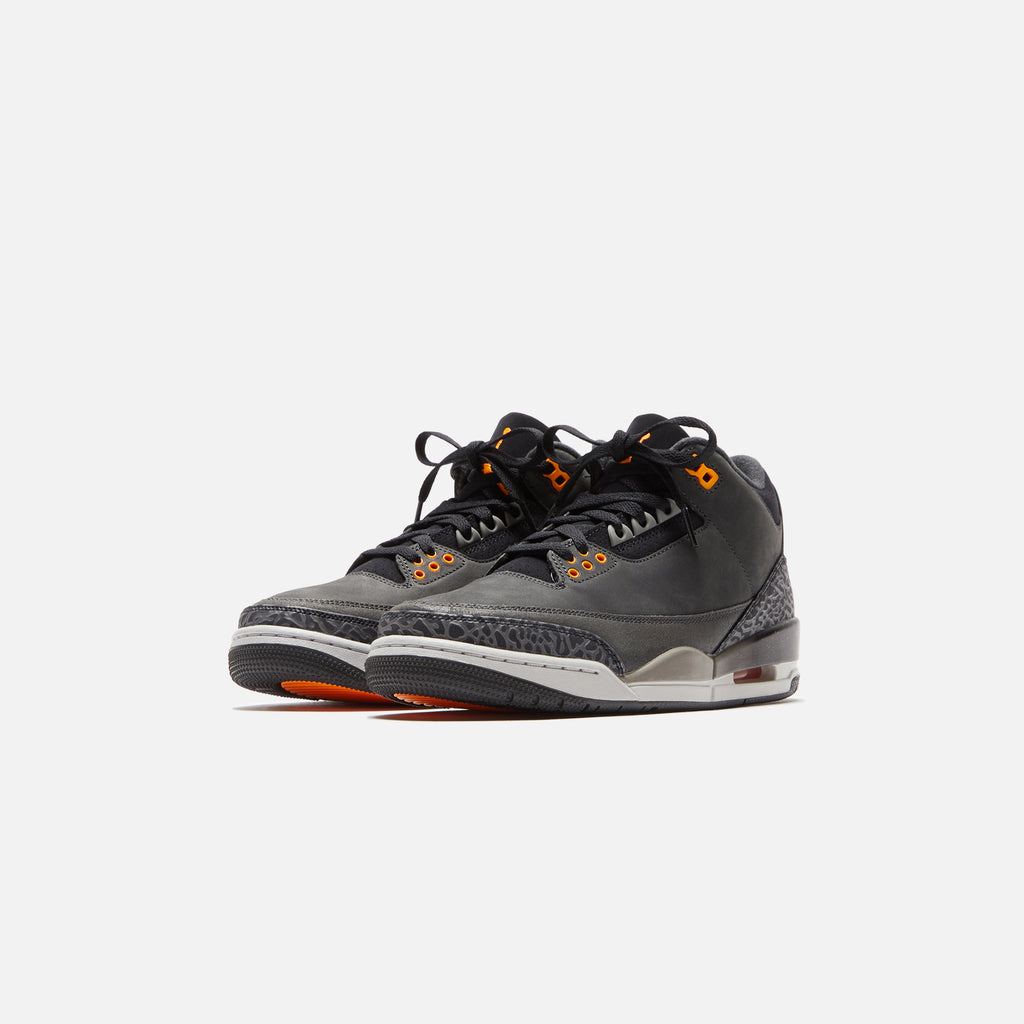 Nike Air Jordan 3 Retro - Night Stadium / Total Orange / Black