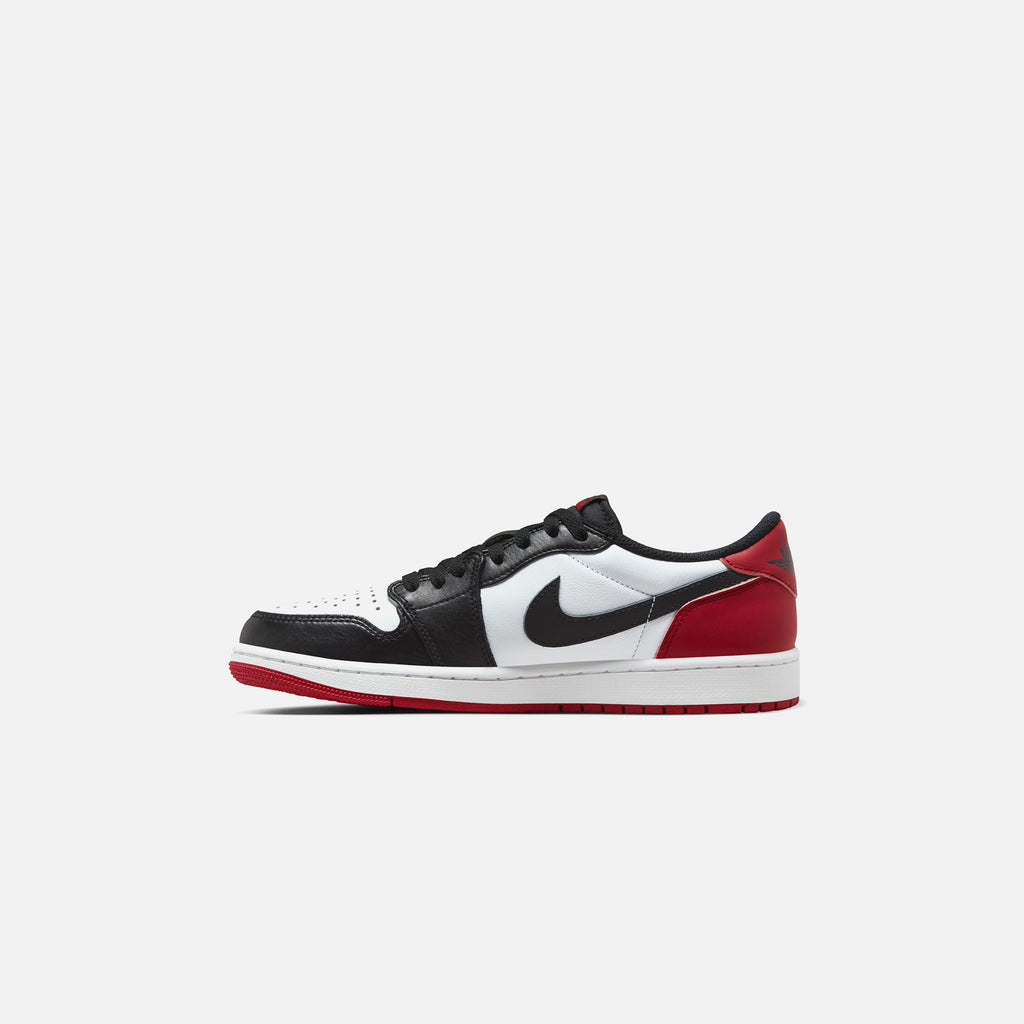 Nike Air Jordan 1 Low React Fearless - Black / Varsity Red / Lucky Gre –  Kith