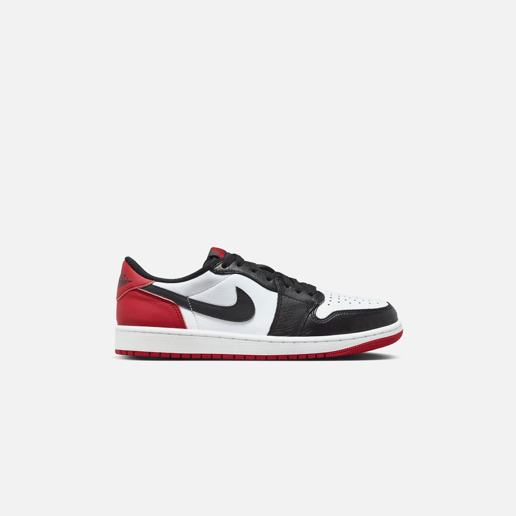 Nike Air Jordan 1 Low React Fearless - Black / Varsity Red / Lucky Gre –  Kith
