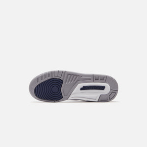 Nike GS Air BLACK jordan 3 Retro - White / Midnight Navy / Cement Grey / Black