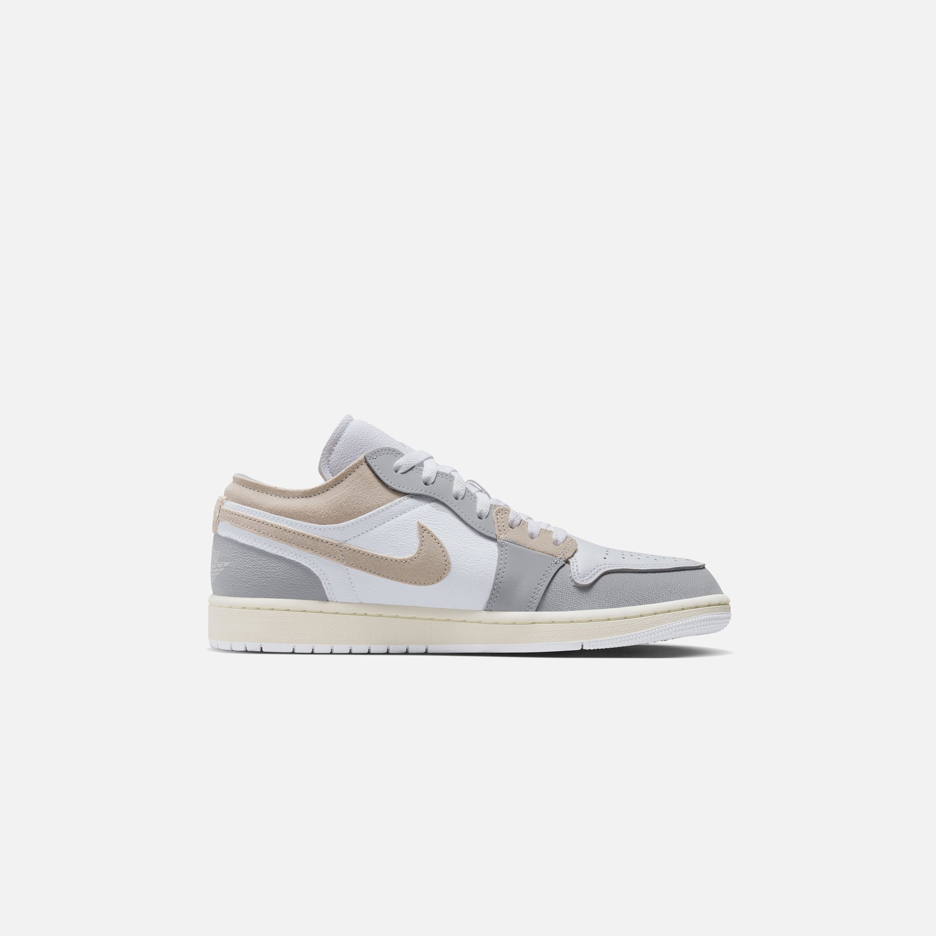 Nike Air Jordan 1 Low SE Craft - Tech Grey / Light Orewood Brown / White / Sail