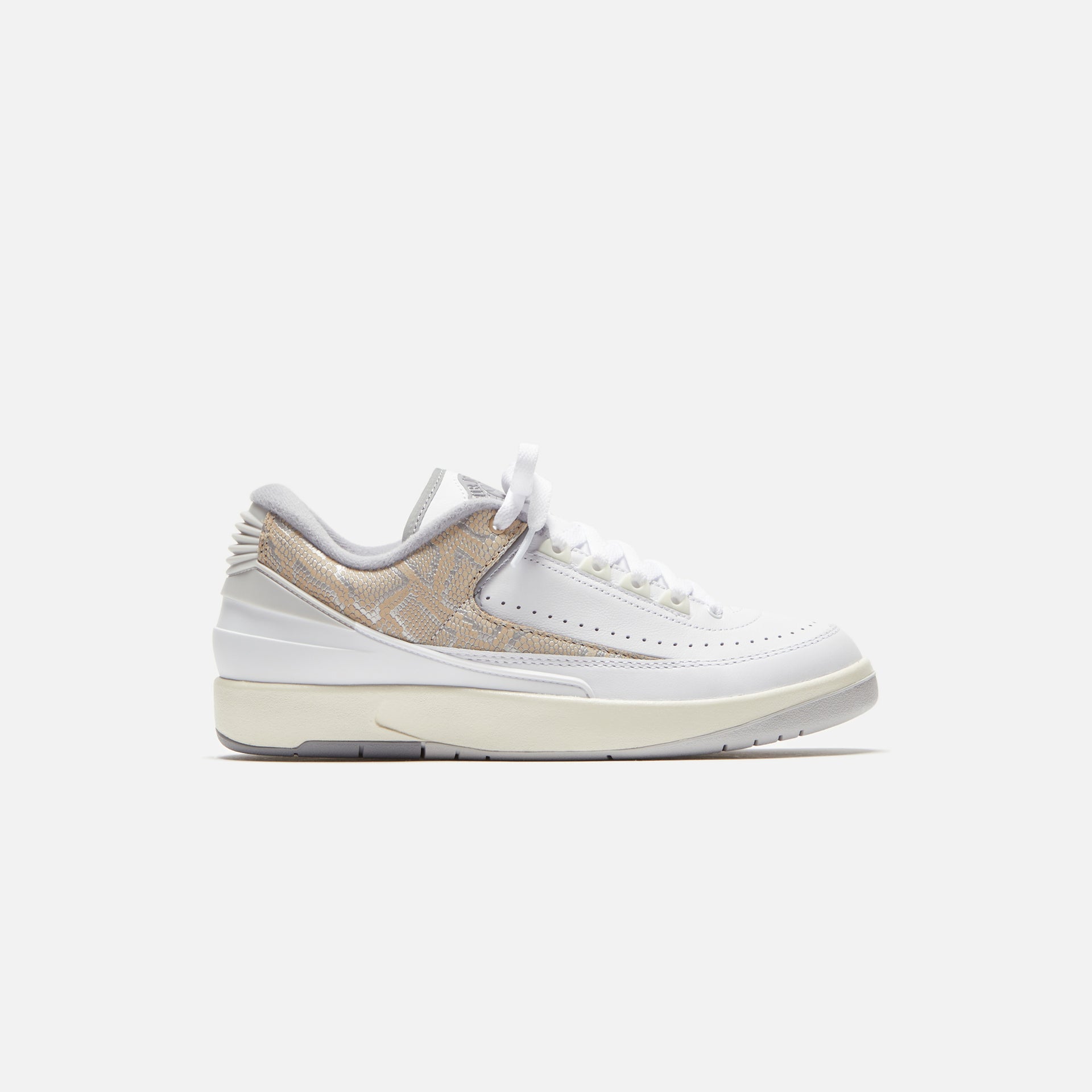 Nike Air Jordan 2 Retro Low - White / Cement Grey / Sanddrift / Neutral Grey / Sail