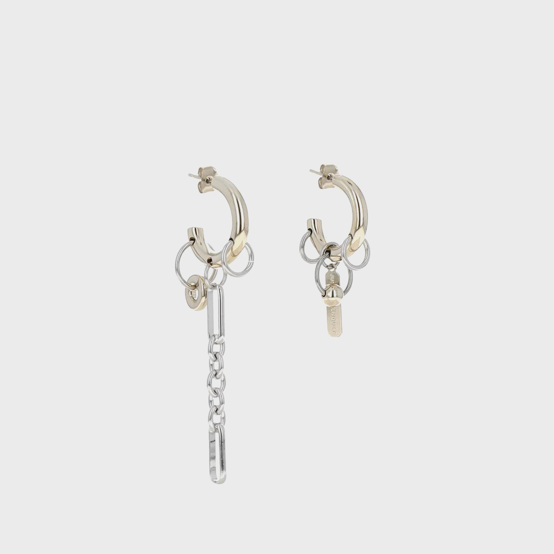 Justine Clenquet Iris Earring - Silver