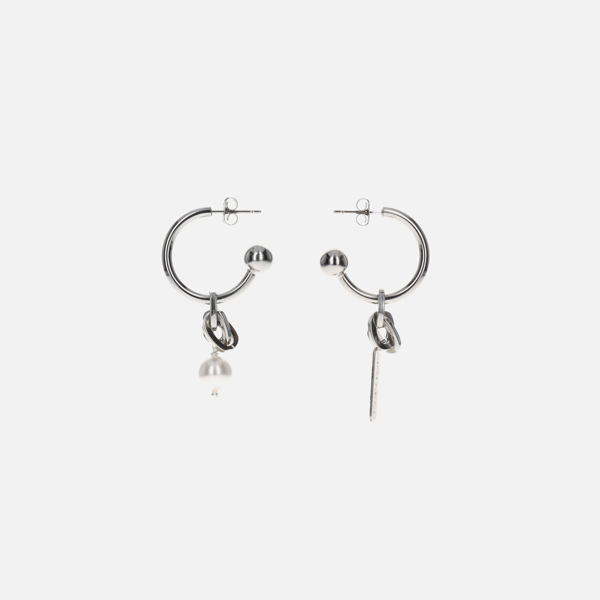 Justine Clenquet Leeloo Earrings - Palladium