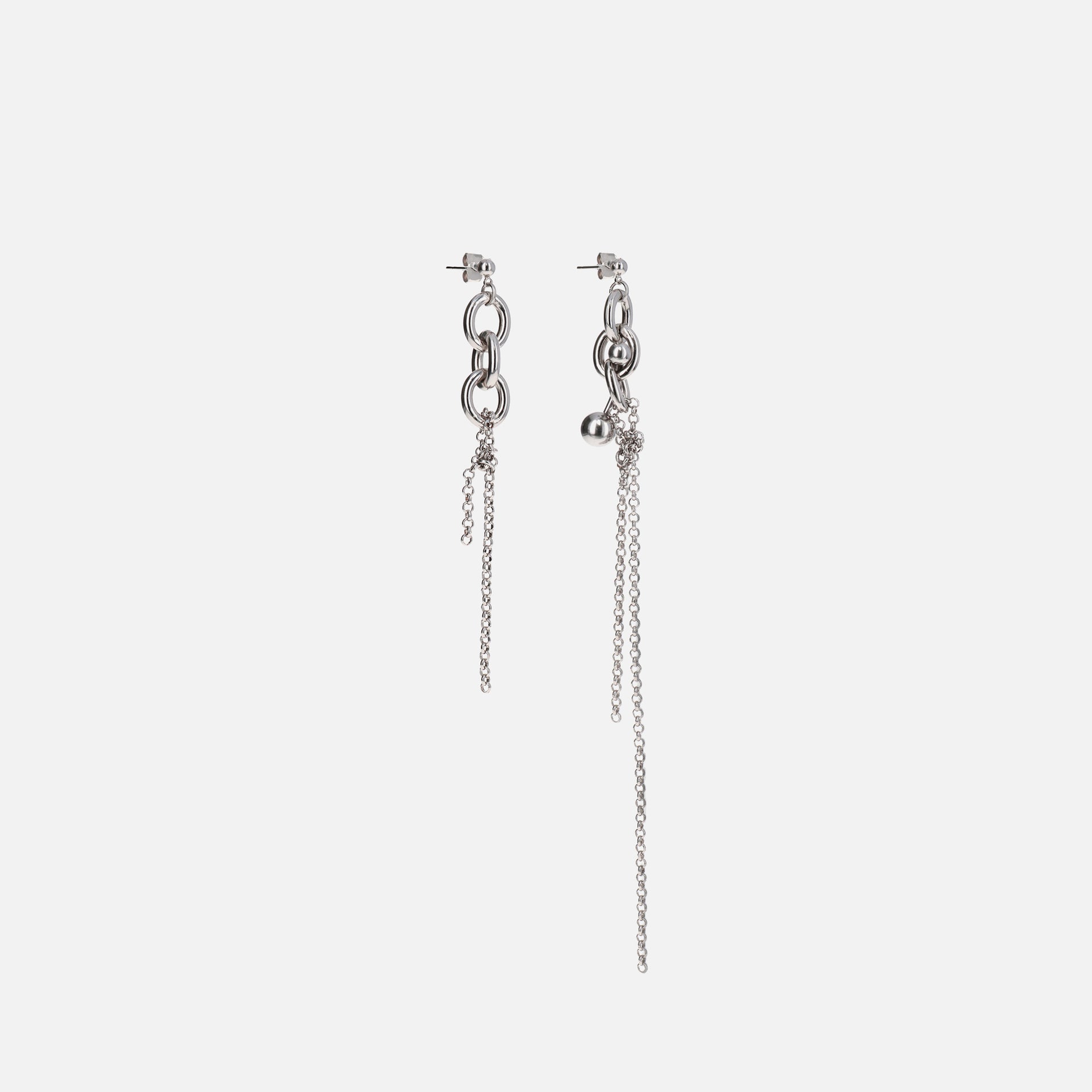 Justine Clenquet Sofie Earrings - Palladium