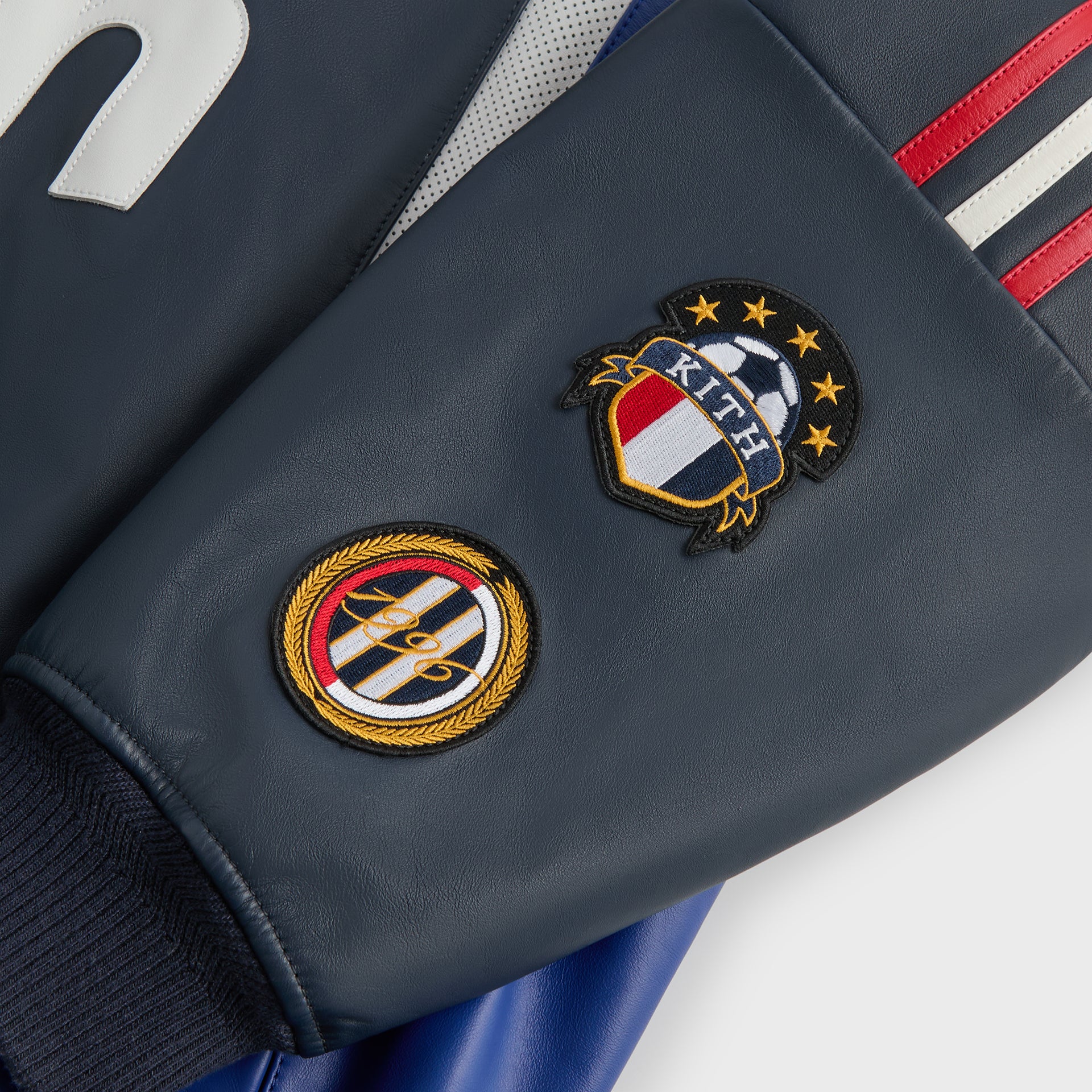 Kith for adidas Football Bomber Jacket in Legend Ink