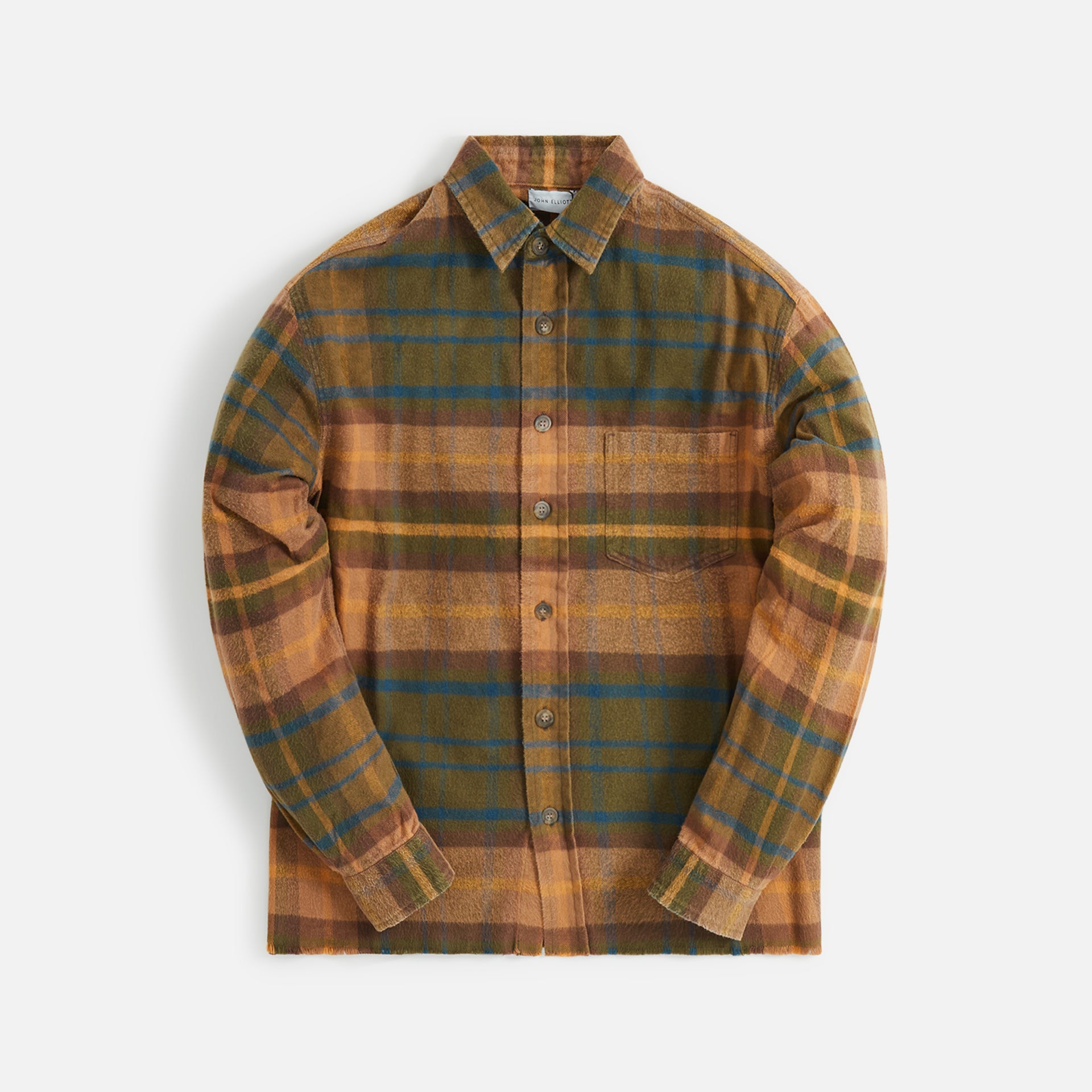 John Elliott Hemi Oversized Shirt - Kentfield Check