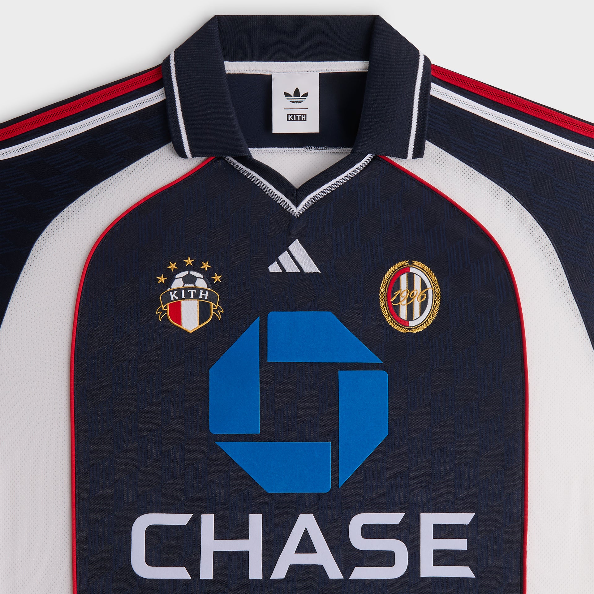 Kith for adidas Football Chase Long Sleeve Jersey in Legend Ink