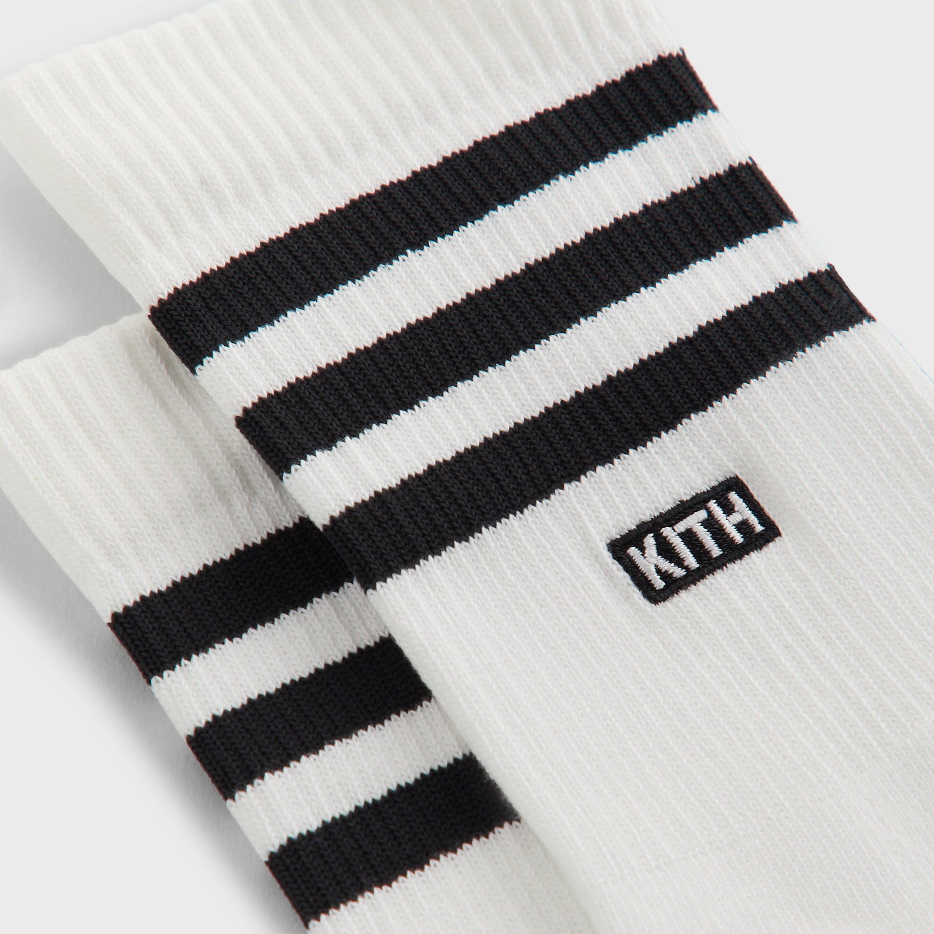 Kith for adidas Football Sock Pack in White / Gray/ Black