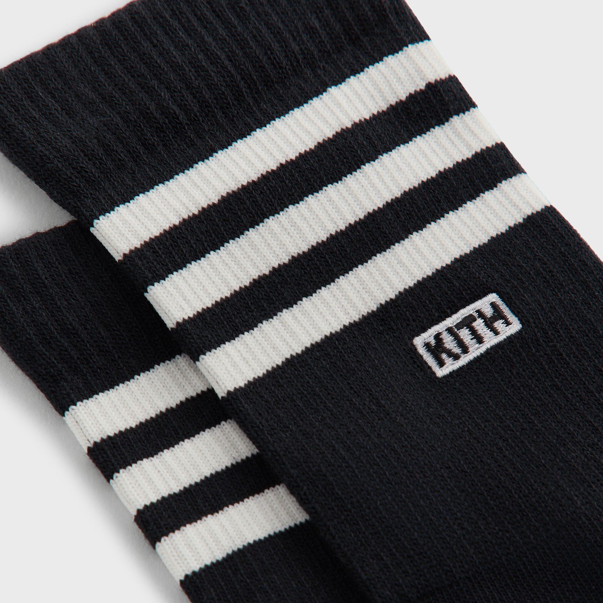 Kith for adidas Football Sock Pack in White / Gray/ Black
