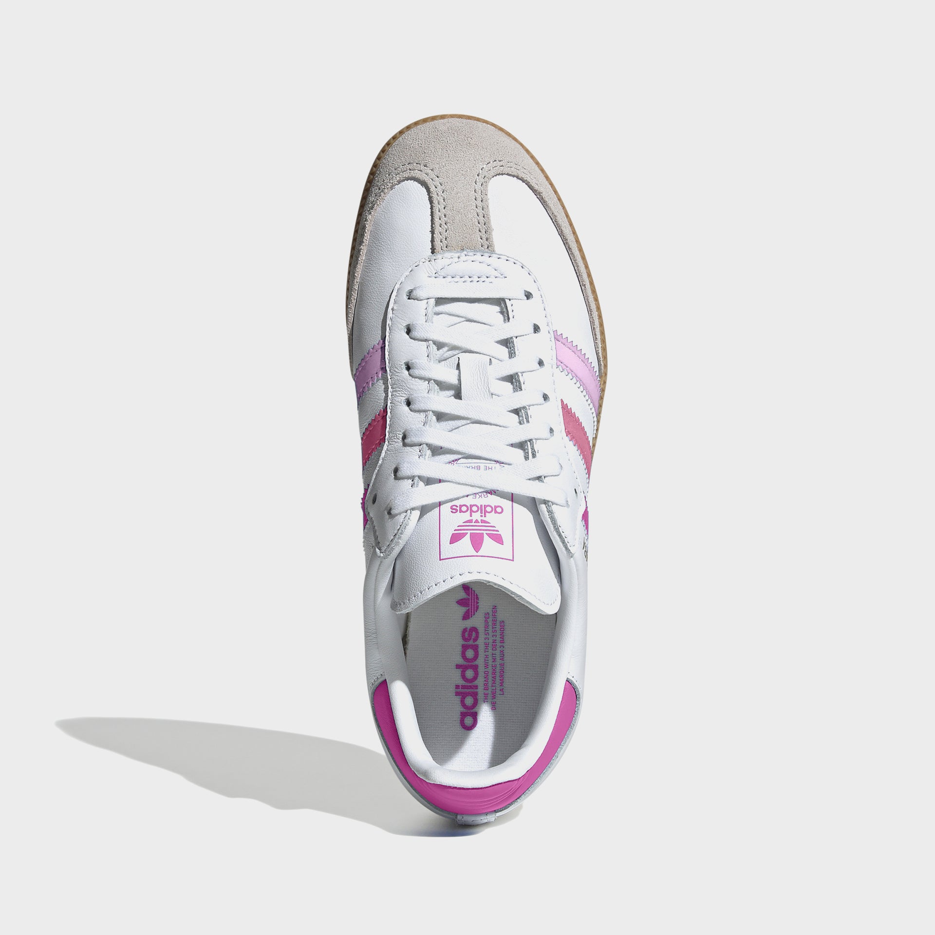 adidas Kids Samba OG - White / Orchid Fusion / Rose Tone