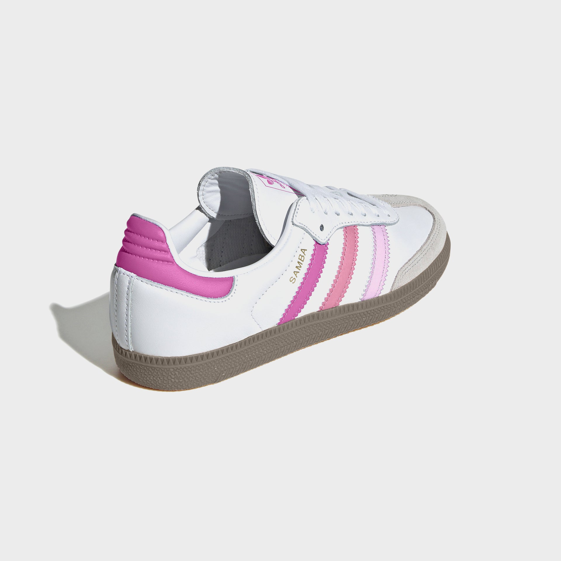 adidas Kids Samba OG - White / Orchid Fusion / Rose Tone