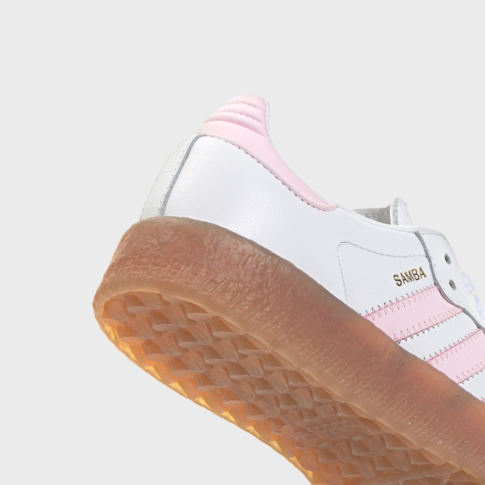 adidas Junior Sambae - Cloud White / Clear Pink / Gold Metallic