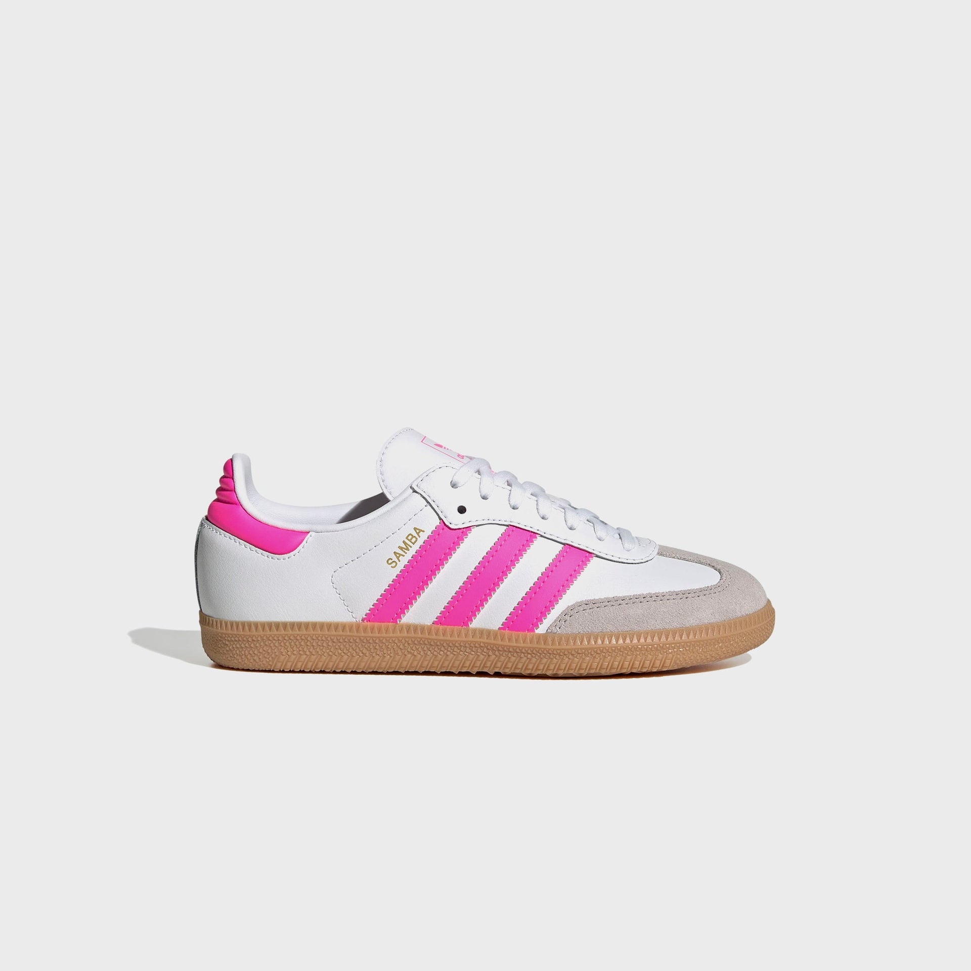 adidas Samba OG - White / Lucid Pink / Gum 3