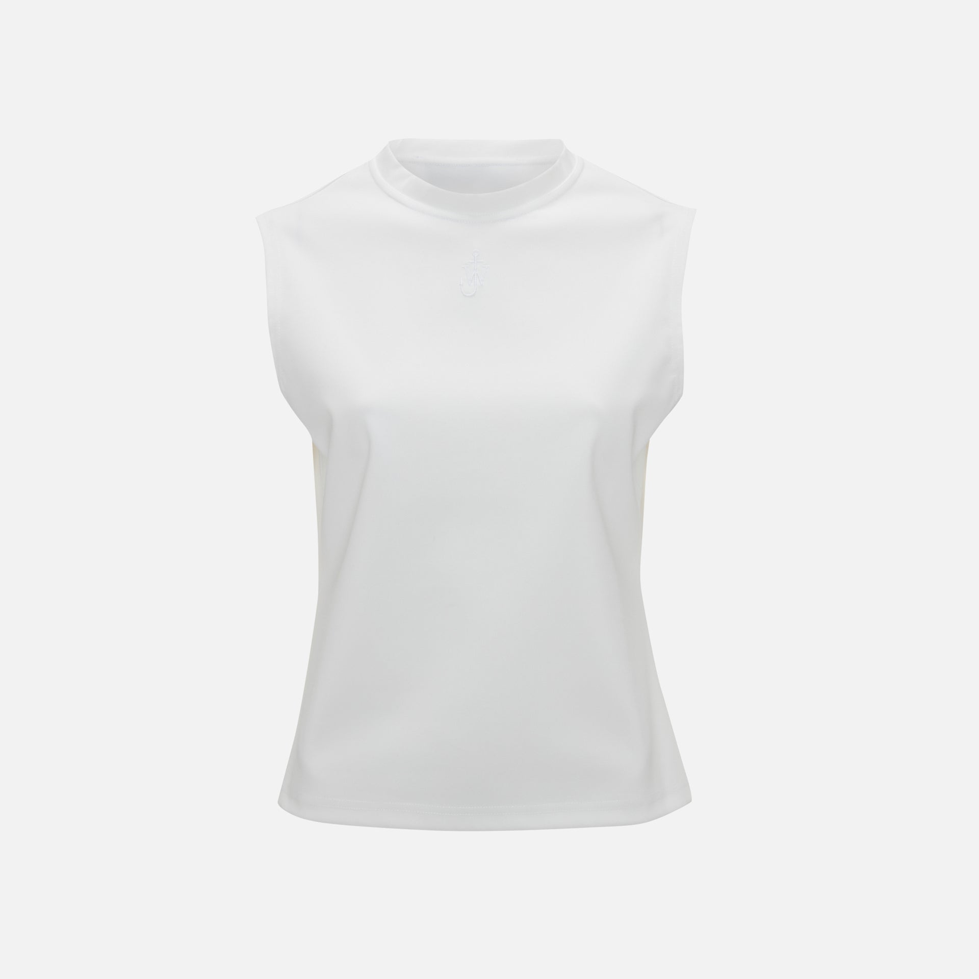 JW Anderson Anchory Embroidery Tank Top - White