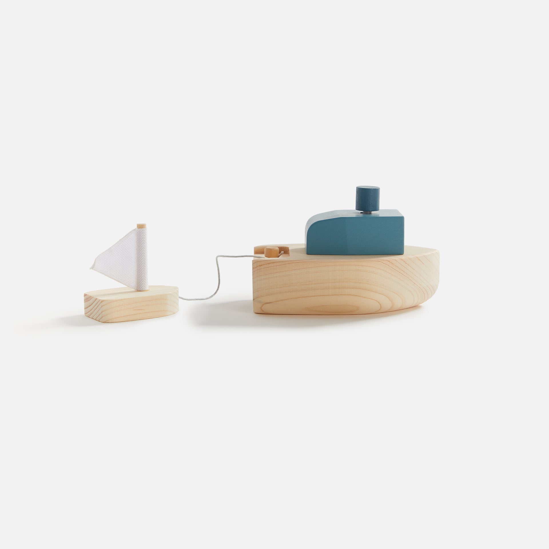 Kiko + GG Ofune Wind-Up Boat - Blue