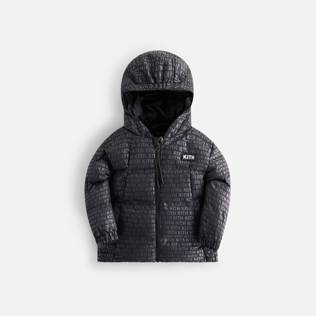 Kith Baby Midi Puffer Jacket - Black