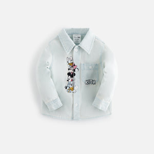 Disney | UrlfreezeShops Baby for Mickey & Friends Chambray Apollo Shirt - Light Indigo