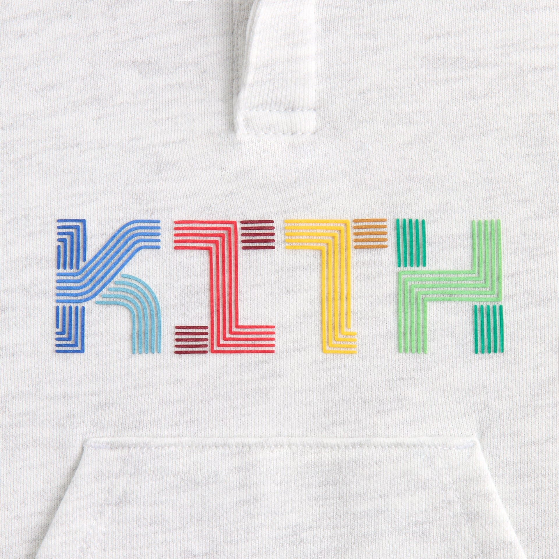 Kith Baby Pathways Sleeveless Hoodie - Light Heather Grey