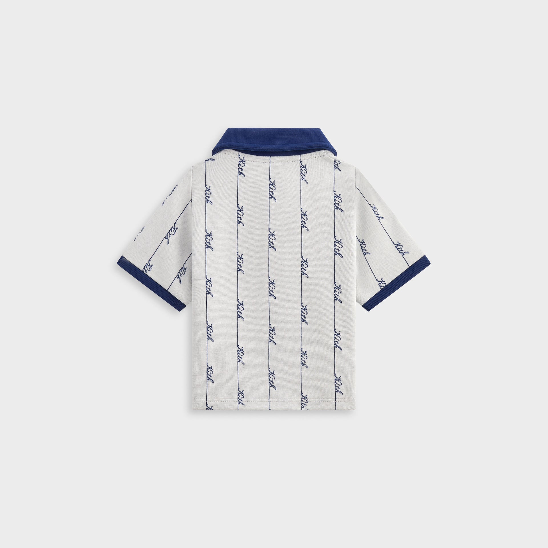 Kith Baby Script Knit Tilden Polo - Sandrift