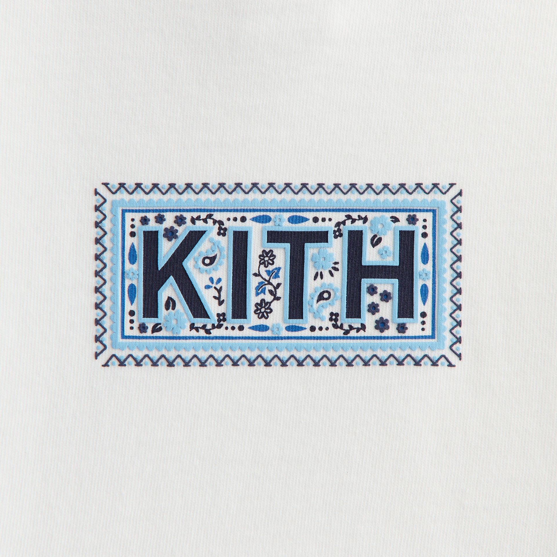 Kith Baby Needlepoint Tee in White
