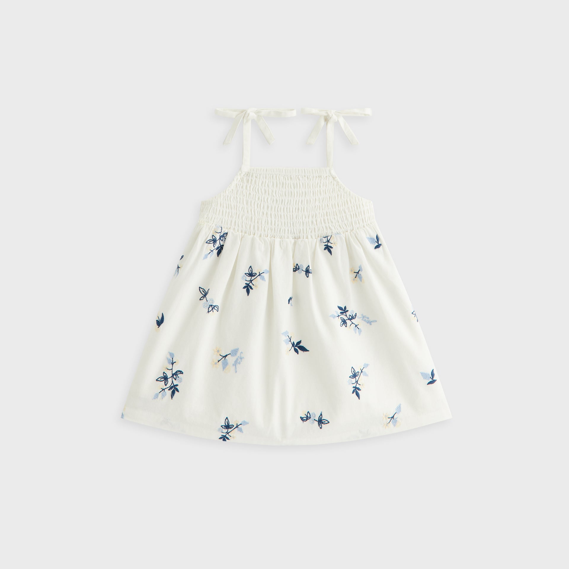 Kith Baby Peyton Novelty Mini Dress in White