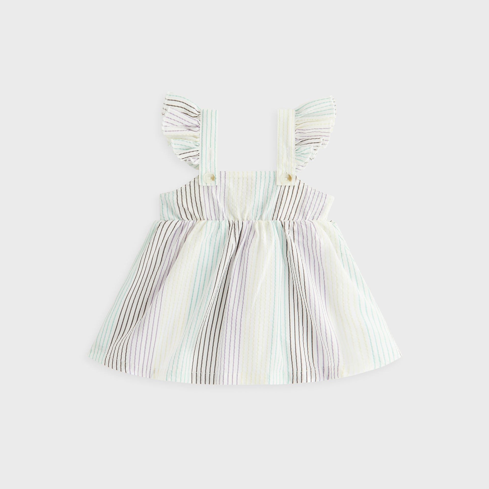 Kith Baby Striped Amina Mini Dress in Mykonos