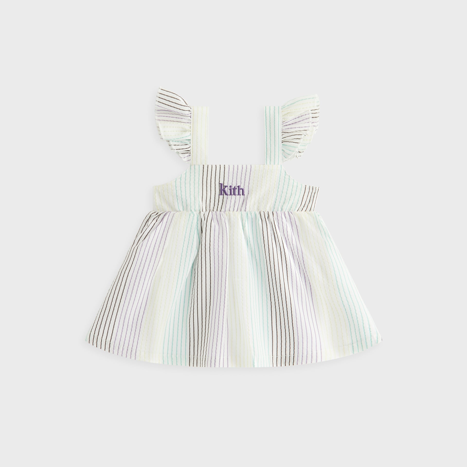 Kith Baby Striped Amina Mini Dress in Mykonos