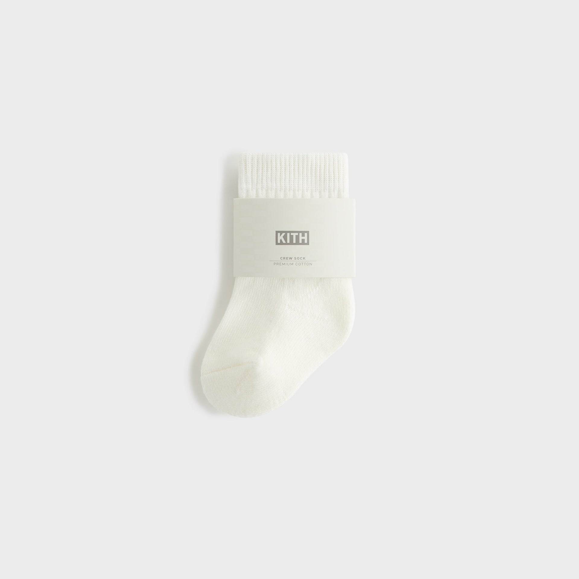 Kith Baby 3-Pack Crew Socks - White