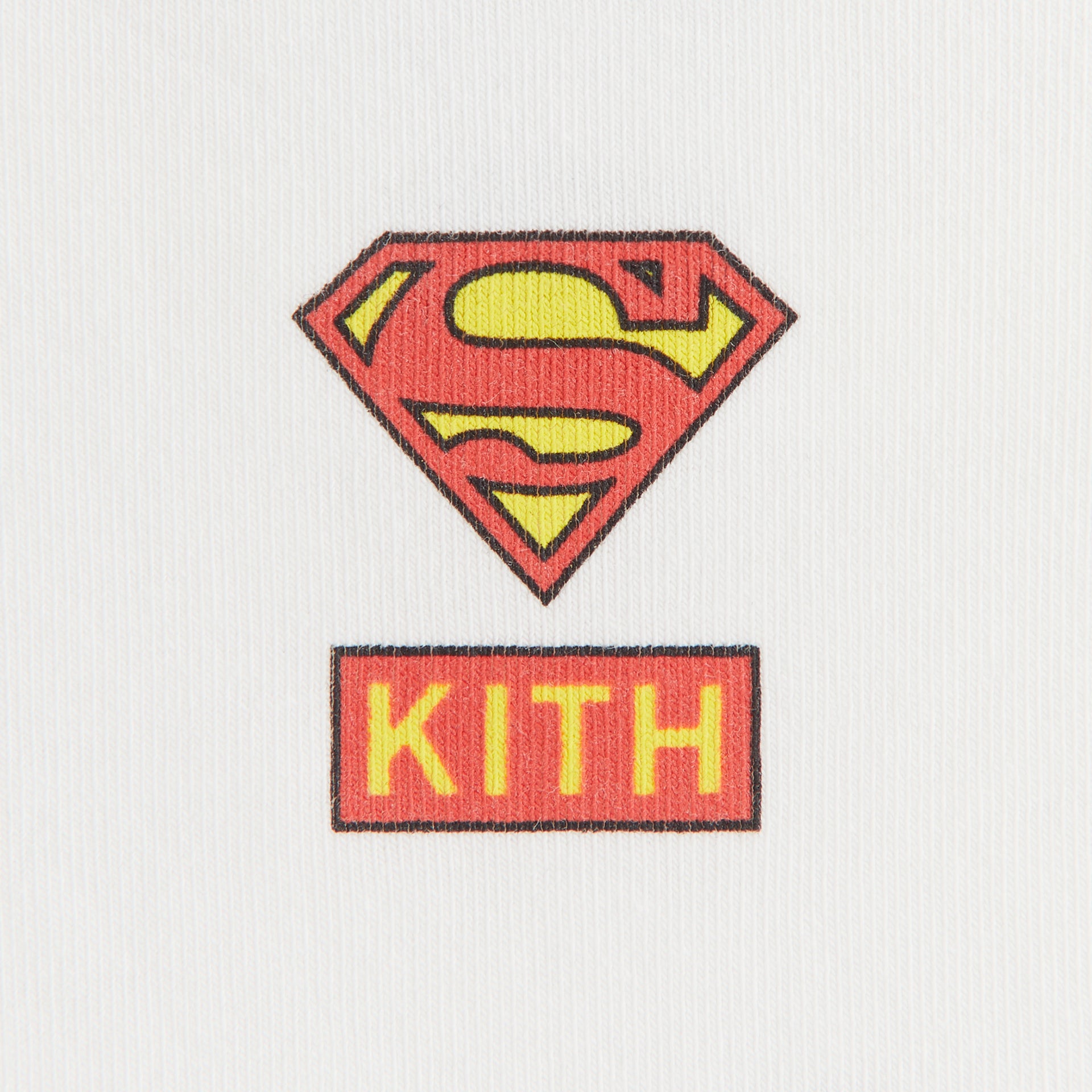Superman | Kith Baby Chains Vintage Bodysuit - White