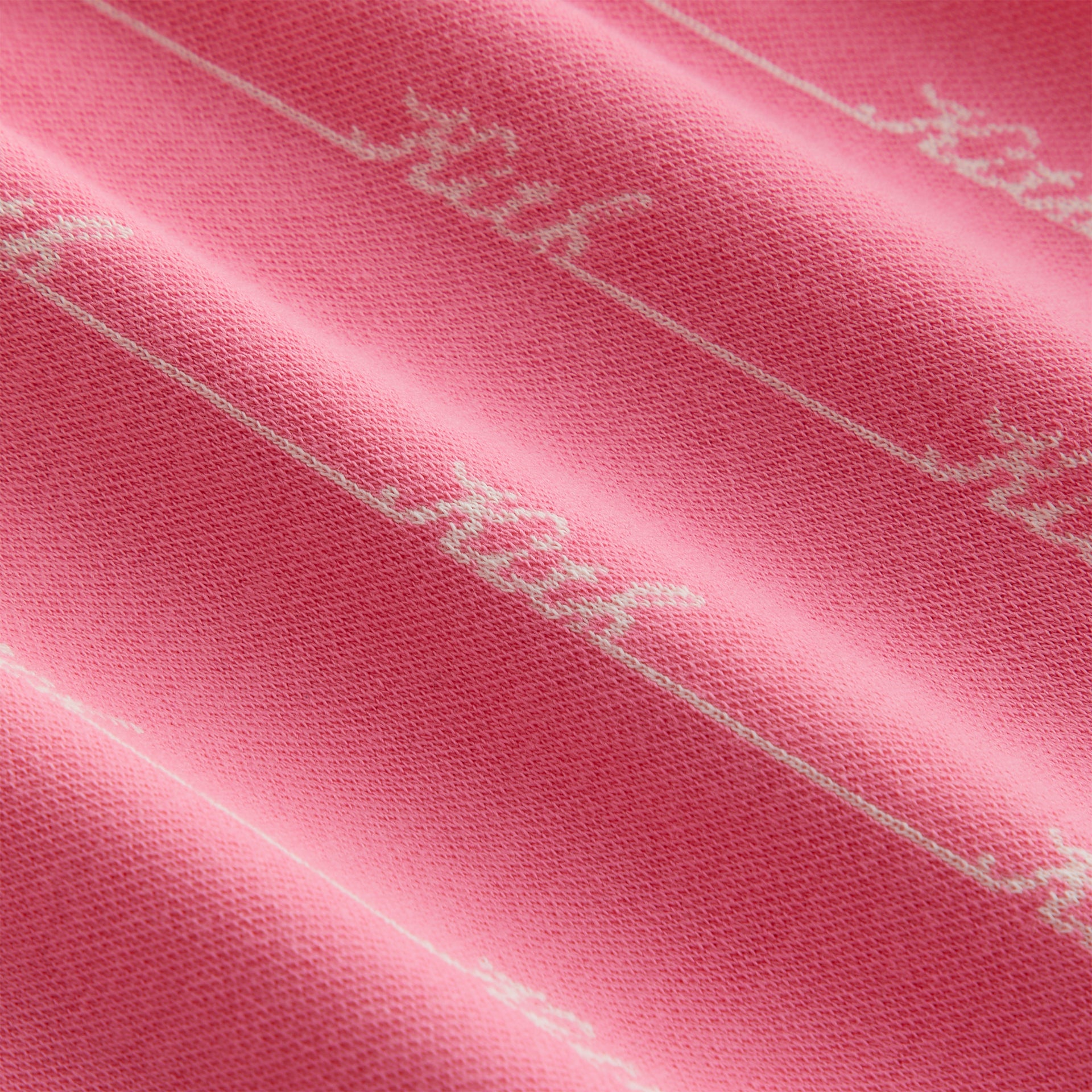 Kith Baby Script Knit Romper - Peony