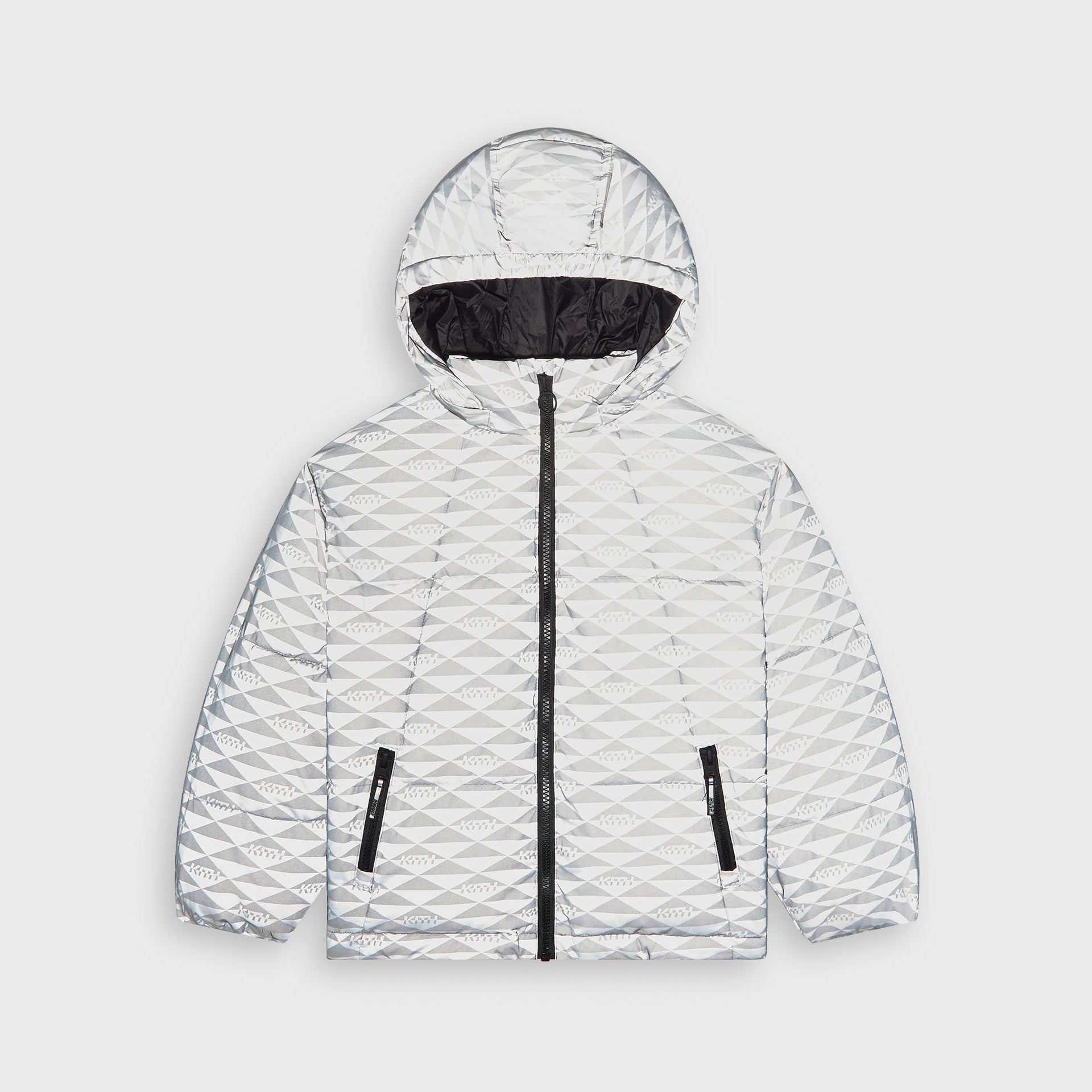 Kith Kids Reflective Midi Puffer - Astronaut