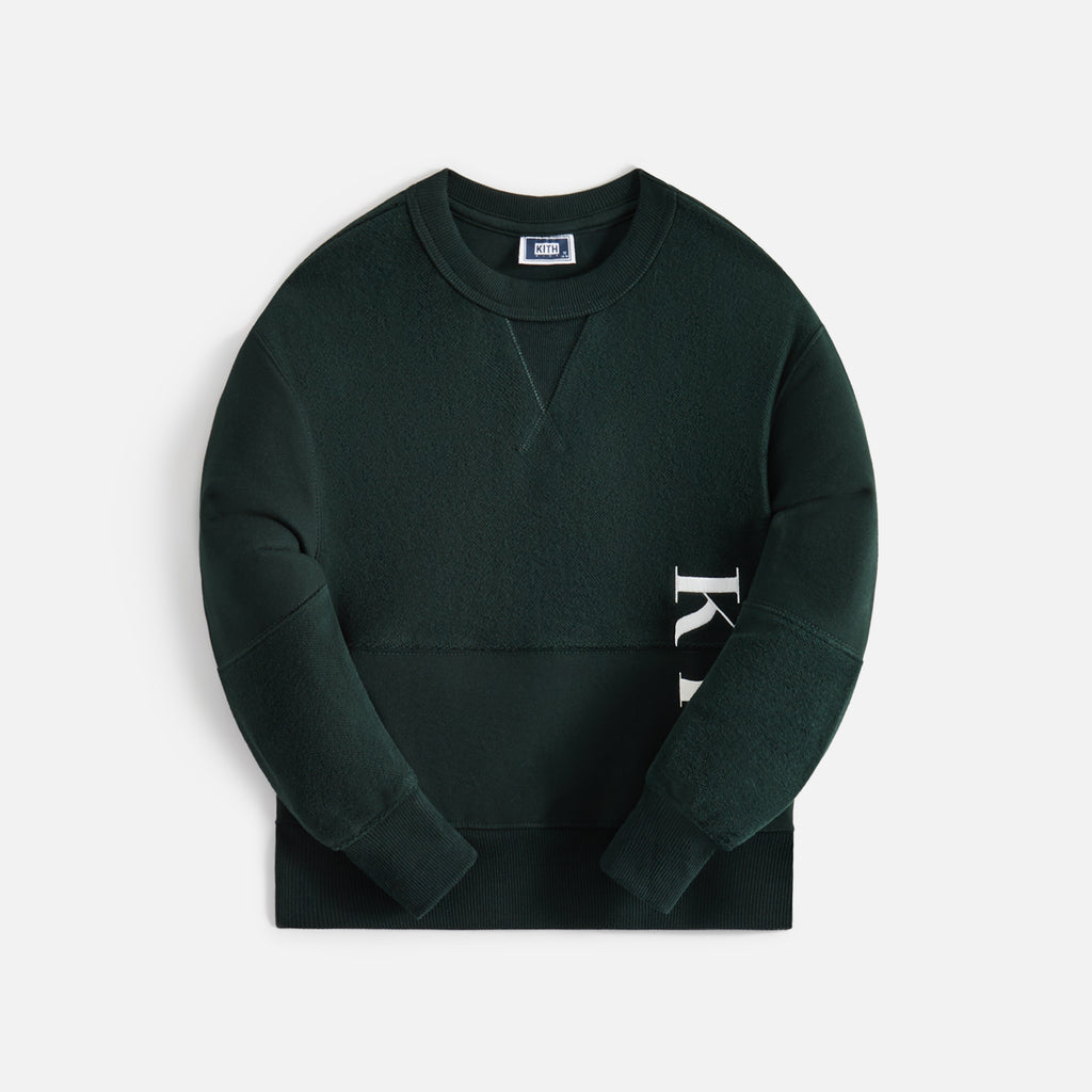 Kith Kids Reverse Panel Liam Crewneck - Stadium