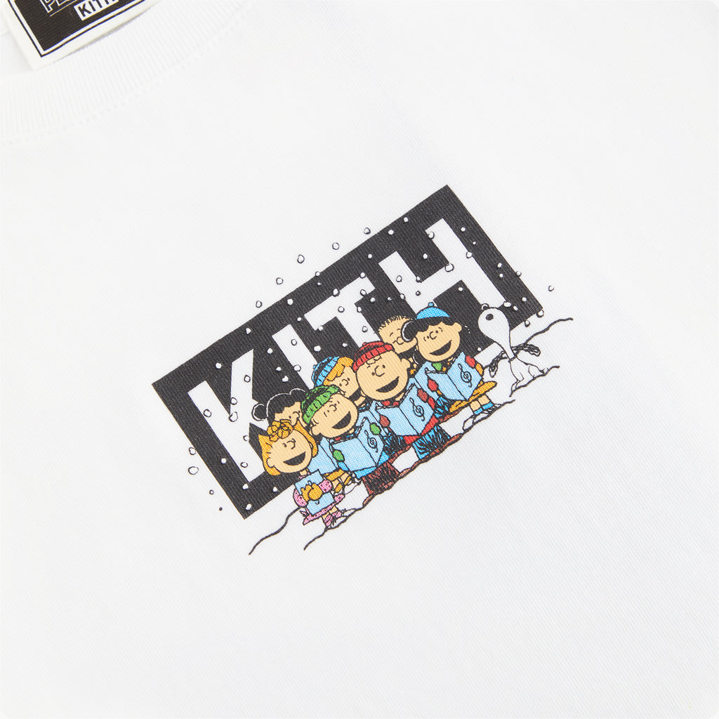 Kith Kids for Peanuts Caroling Tee - White