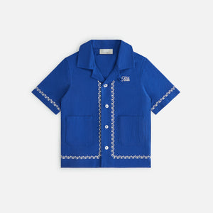 Kith Kids Embroidered Camp Shirt - Current