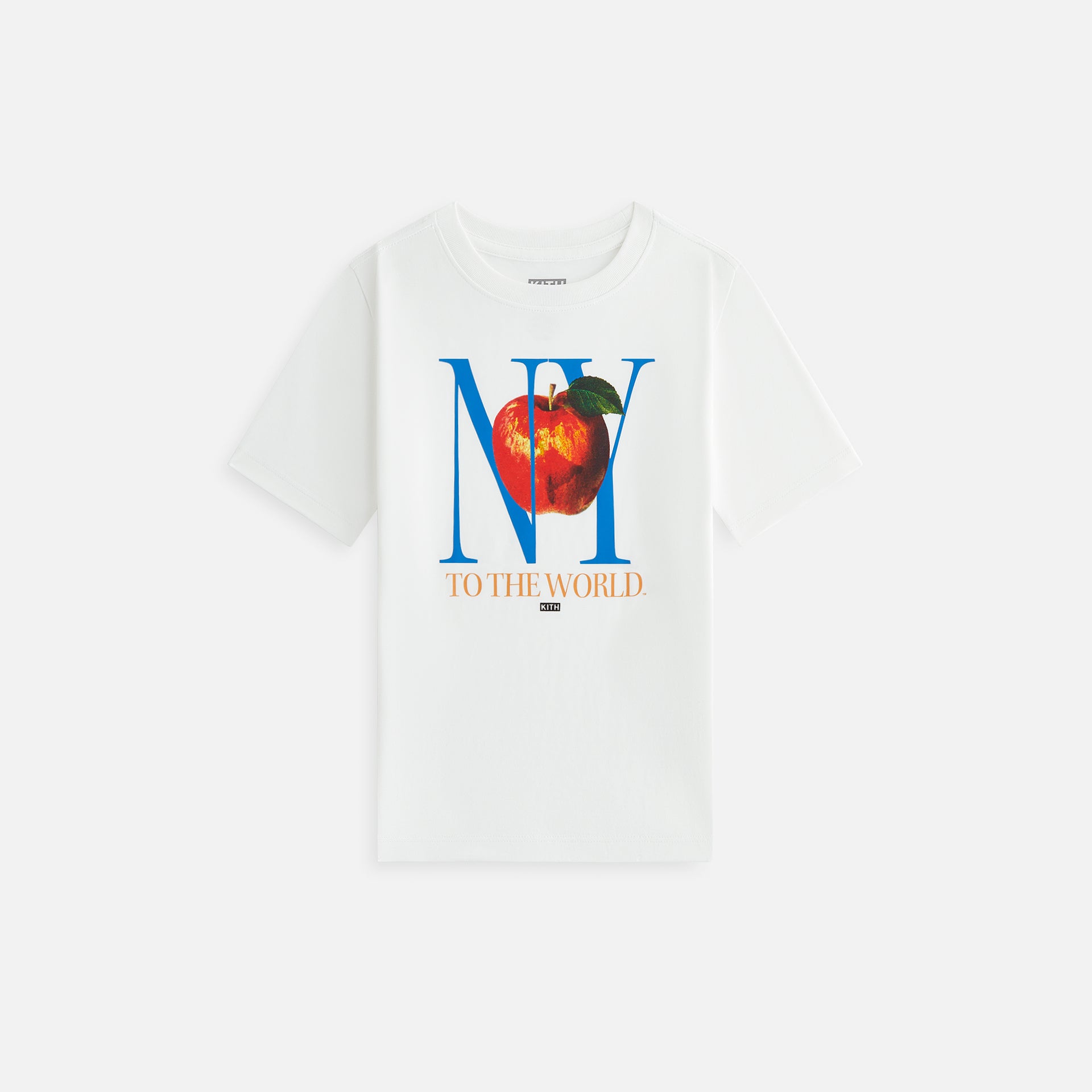 Erlebniswelt-fliegenfischenShops Kids New York to the World Vintage Tee - White