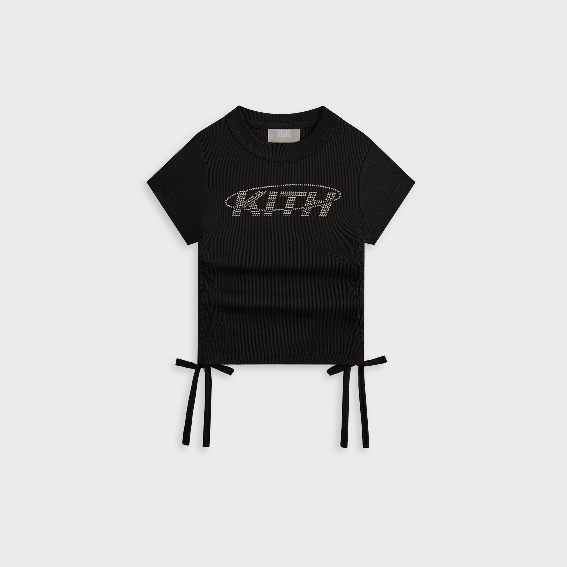 Erlebniswelt-fliegenfischenShops Kids Ruched Mulberry Tee - Black