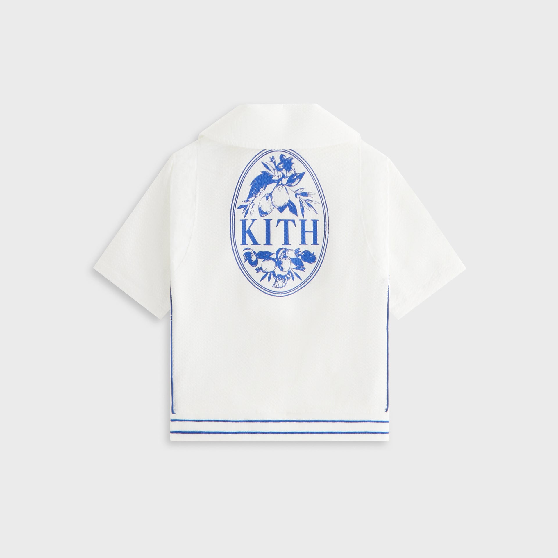 Kith Kids Seersucker Landon Souvenir Shirt - Silk